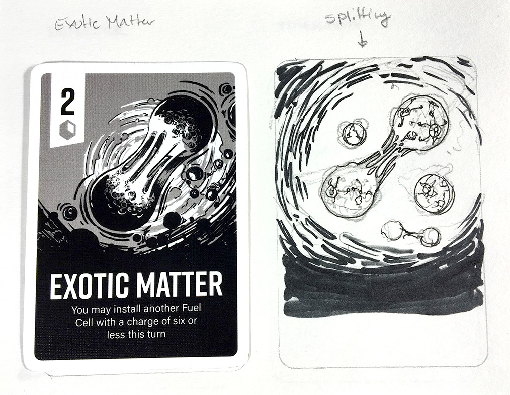 Exotic matter_concept sketch_closeup